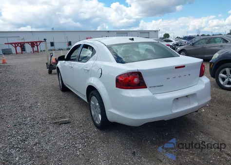 2011 Dodge Avenger Express z USA, uszkodzony, nr VIN 1B3BD4FB2BN587886